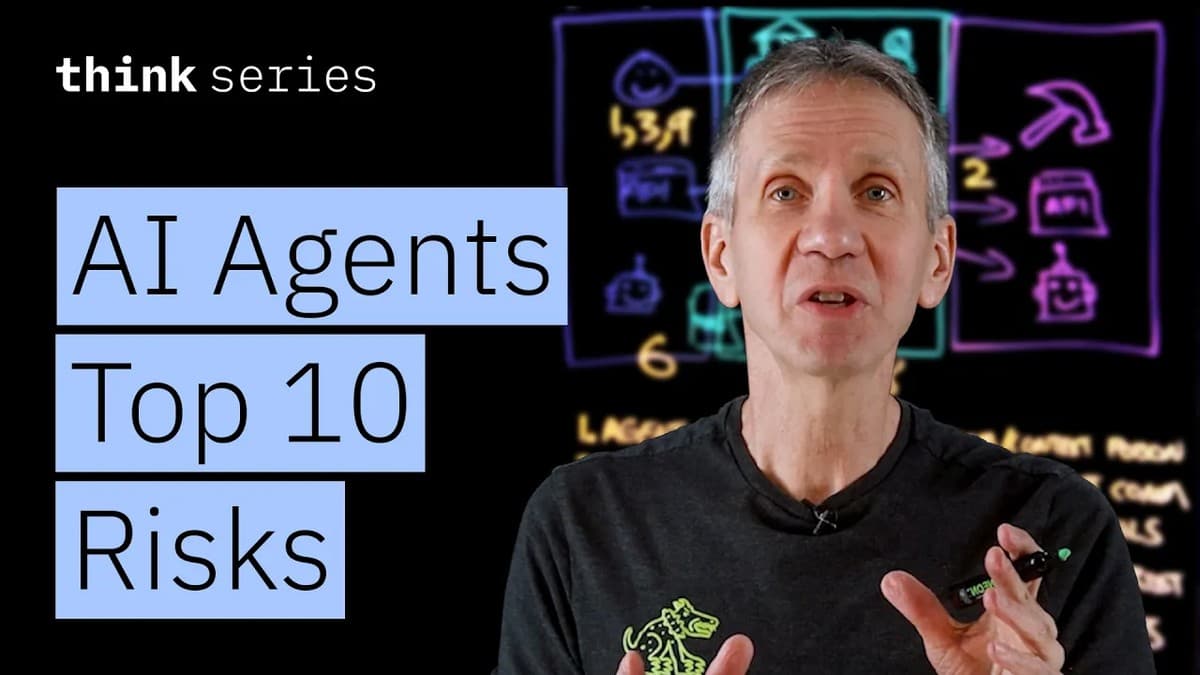 YouTube summary: Top 10 Security Risks in AI Agents Explained