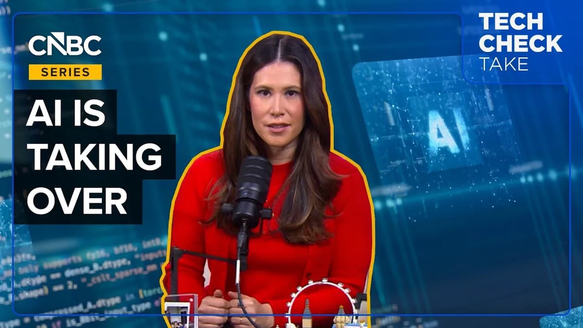 CNBC's Deirdre Bosa reporting on AI agents, market disruption, and the collapse of AI safety pledges