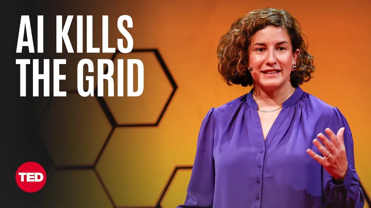 Ayşe Coskun on the TED stage at TEDAI San Francisco 2025