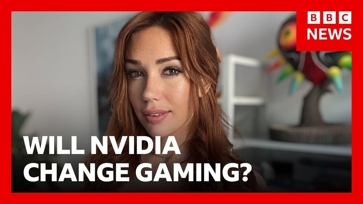 Alanah Pearce with the text WILL NVIDIA CHANGE GAMING? on screen