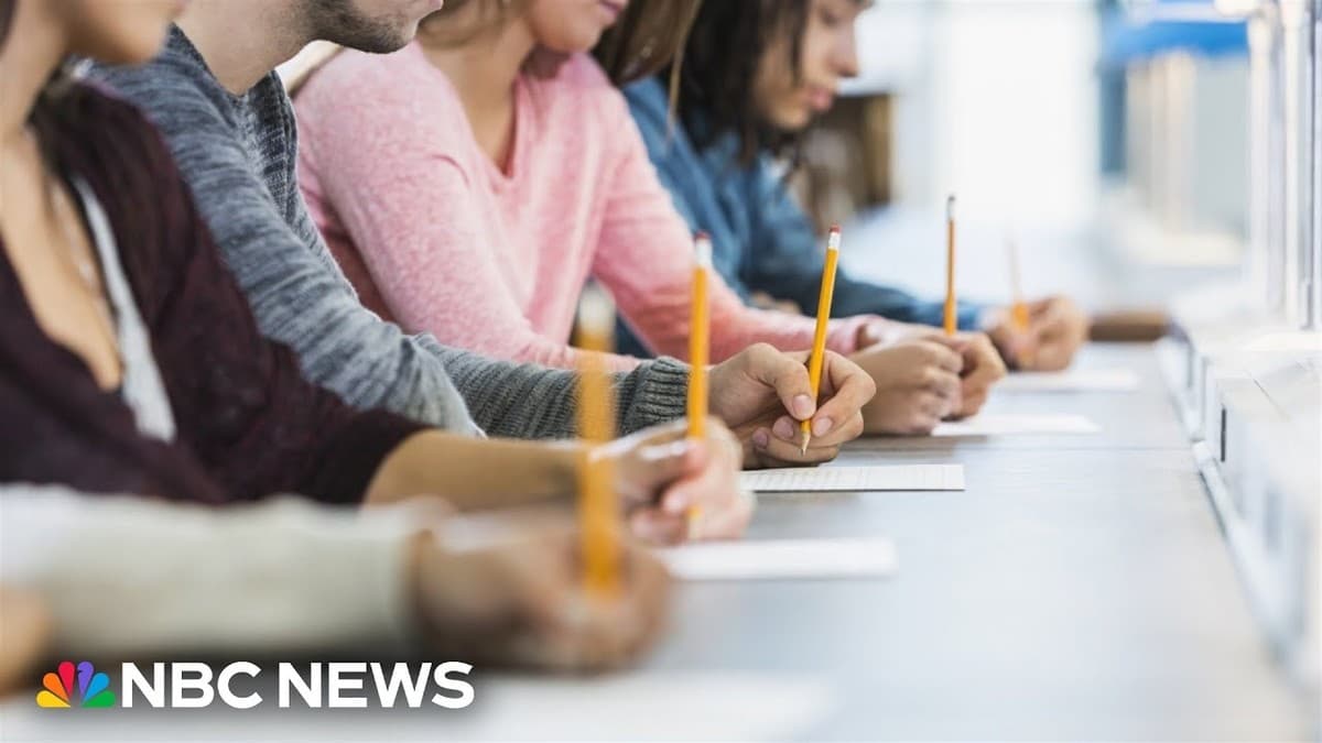 NBC News interview with Cornell biomedical engineering professor Chris Schaffer discussing oral exams