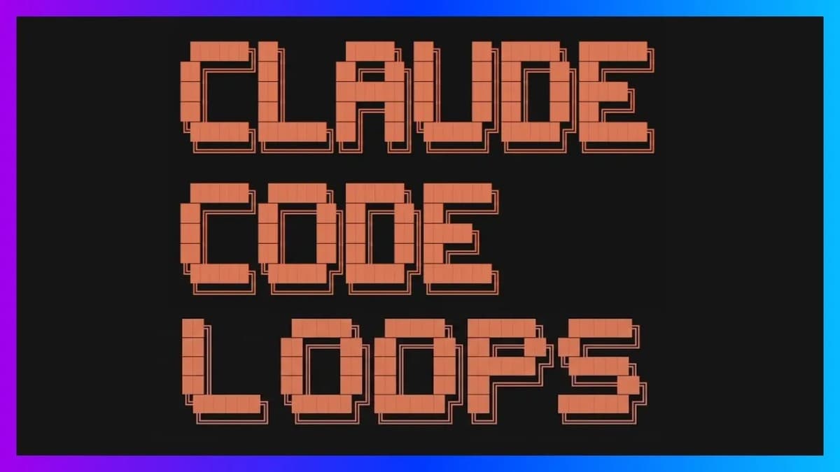 Claude Code Loops in 7 Minutes — Developers Digest