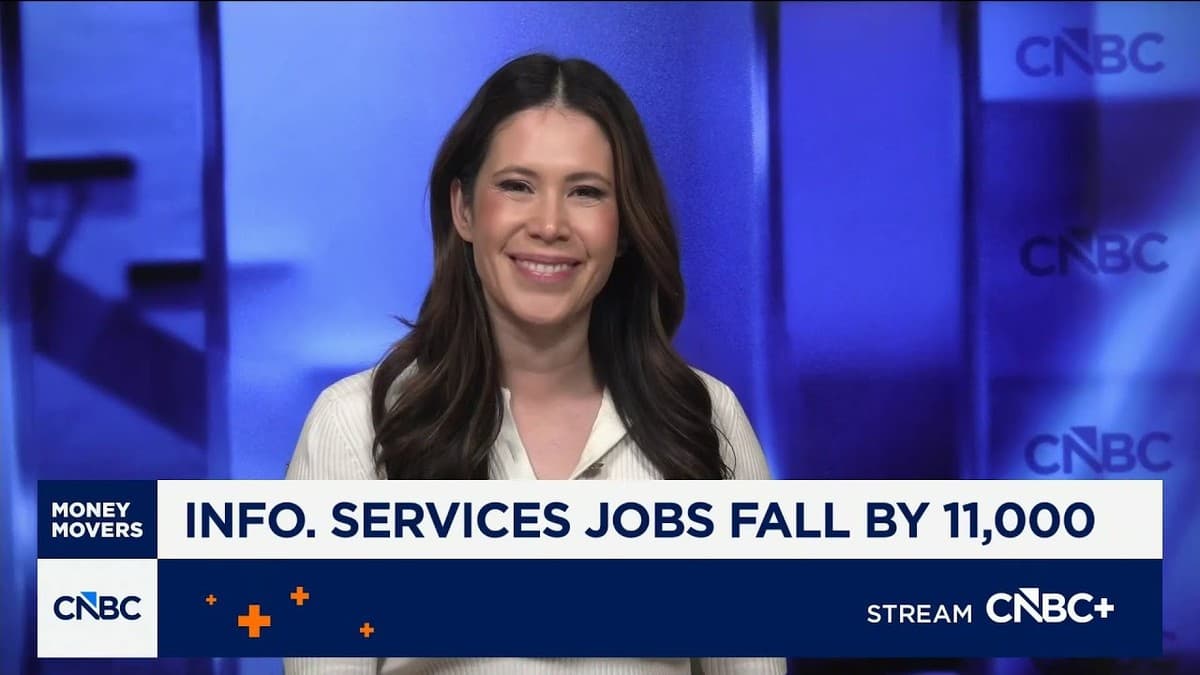 CNBC segment on Anthropic's AI labor market study
