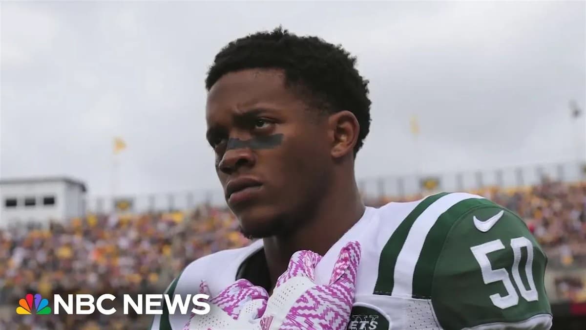 NBC News report on former NFL player Darron Lee accused of murder and using ChatGPT