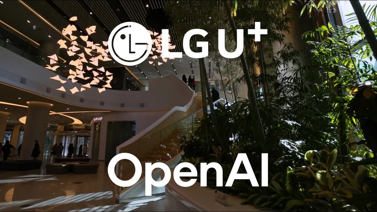 LG Uplus and OpenAI engineers collaborating on Agentic AICC