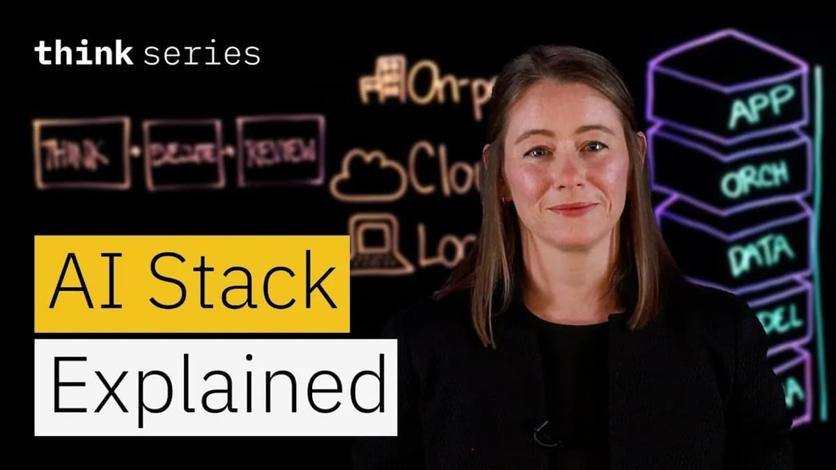 What Is an AI Stack? LLMs, RAG, & AI Hardware — IBM Technology